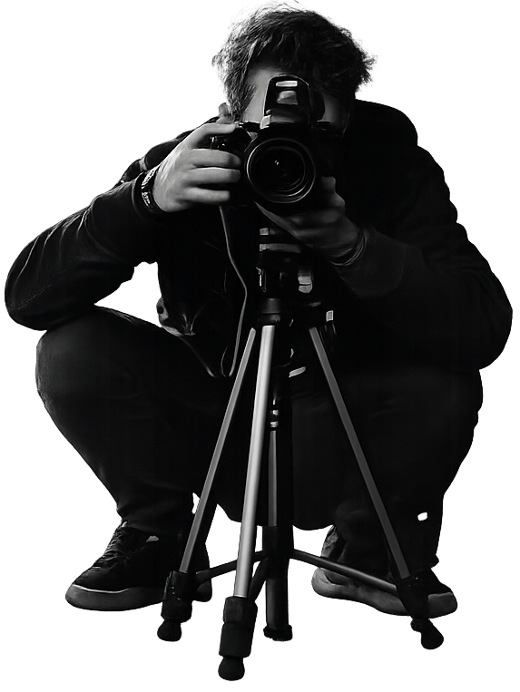 Photographer on a shoot